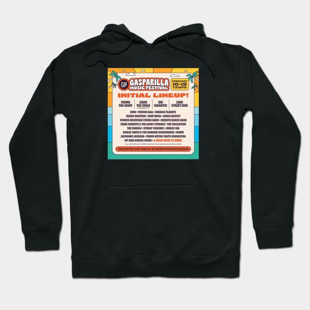 Gasparilla music festival Hoodie by rnstcarver